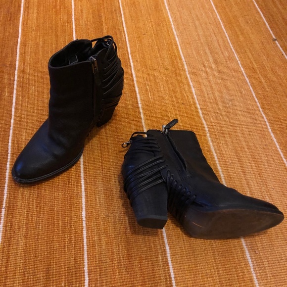 Black Leather Dolce Vita Boots - Picture 2 of 3